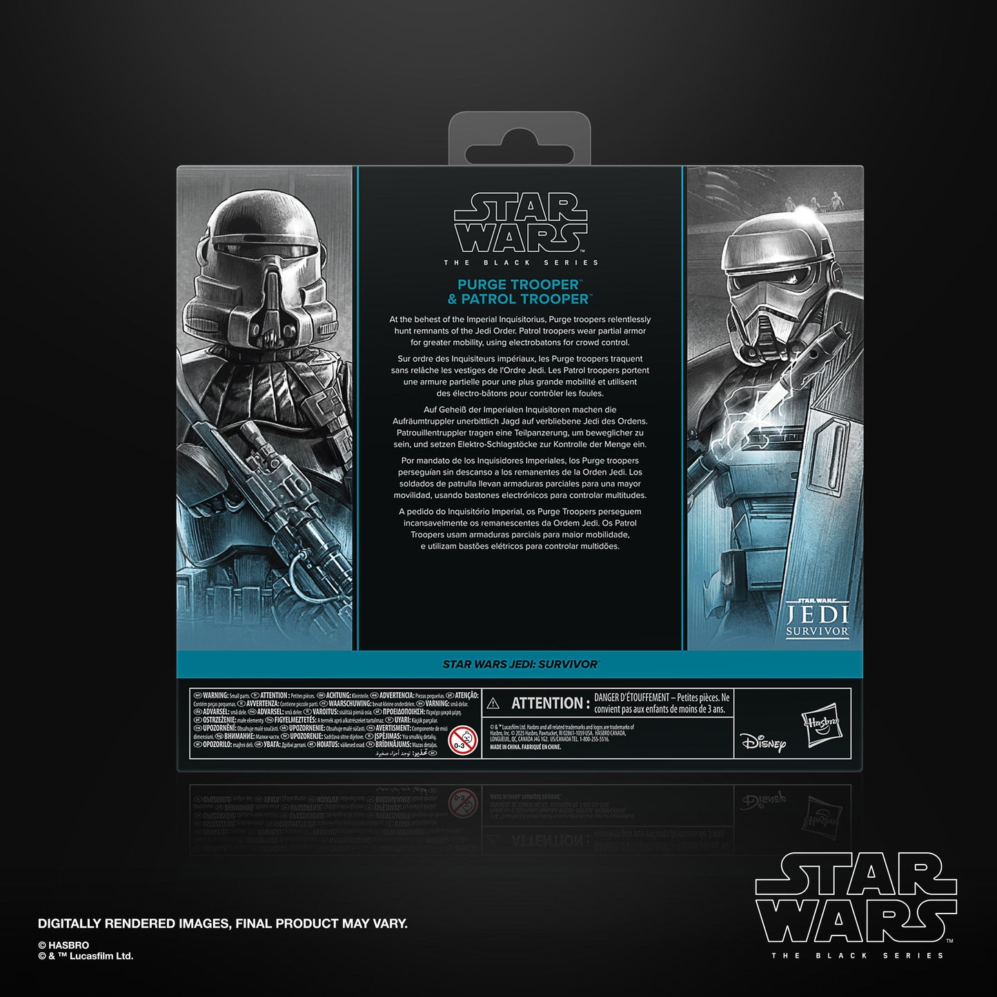 Star Wars Black Series 6 Inch Exclusive Action Figure Twin Pack - Purge Trooper & Patrol Trooper