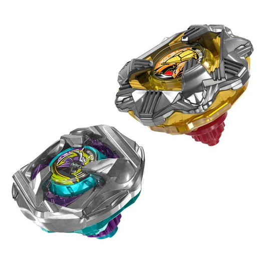 Beyblade X Dual Beyblade Pack - Calibur Samurai 6-70M BX & Obsidian Shell 3-85S BX