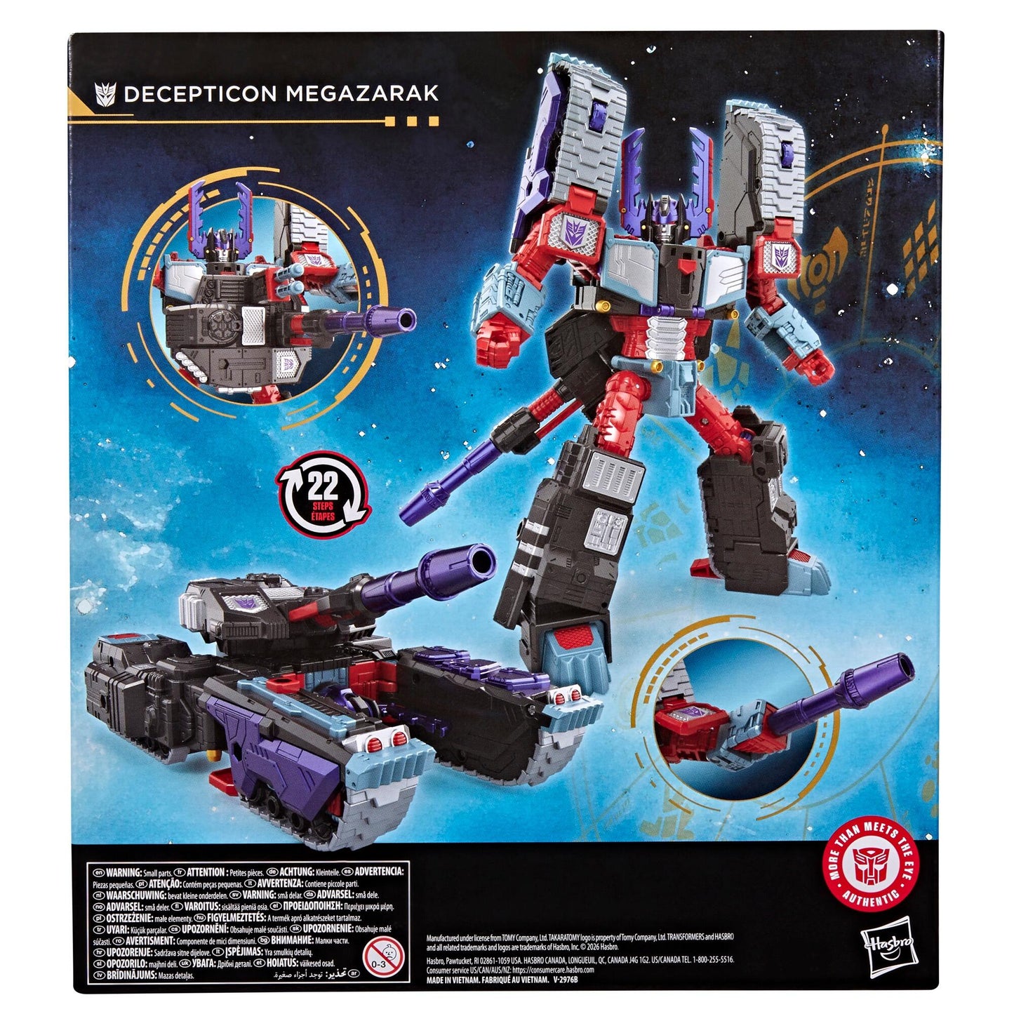*PRE-ORDER Transformers Age Of The Primes Leader Class Action Figure - Decepticon Megazarak