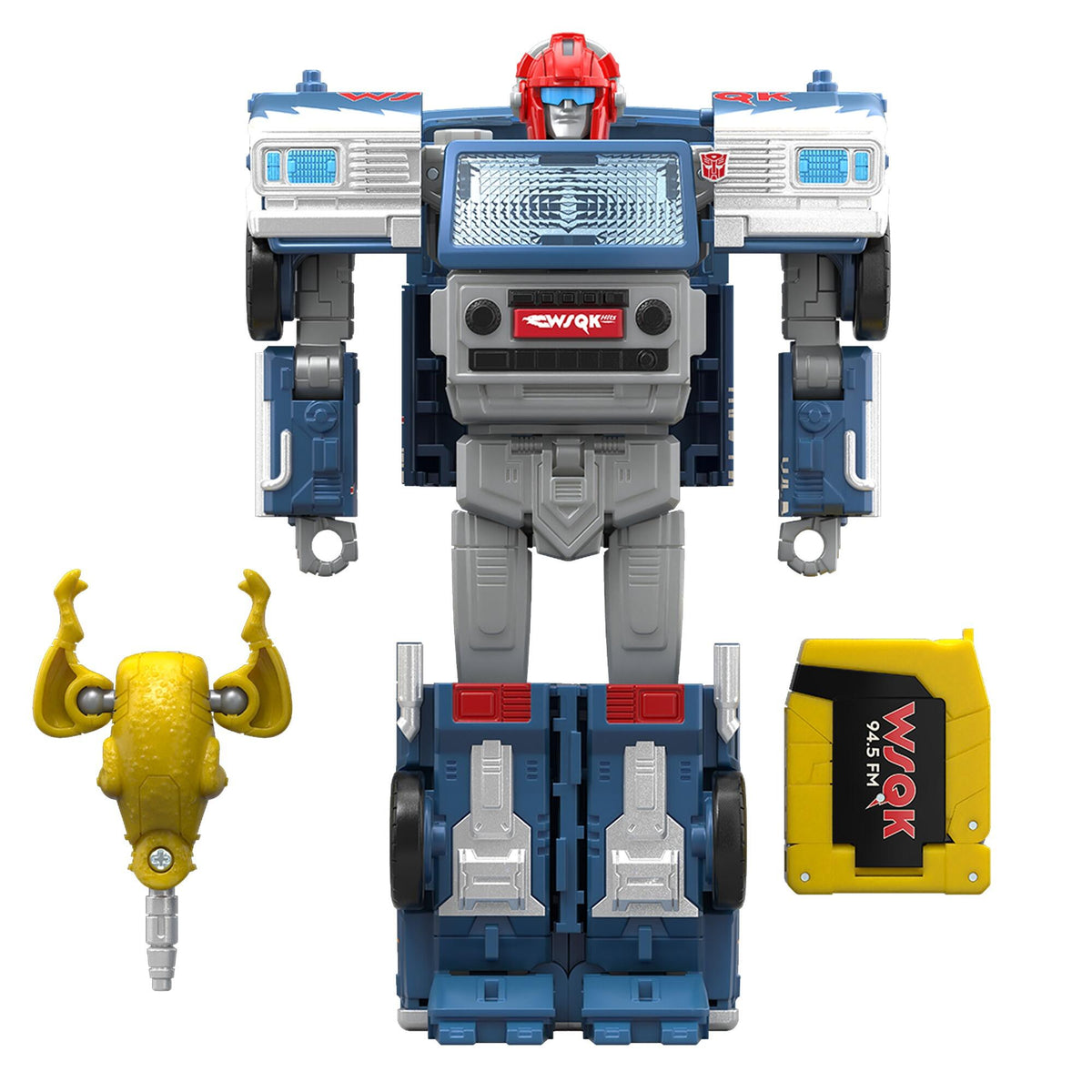 Transformers X Stranger Things Action Figure - Freakwency & 8-Trax