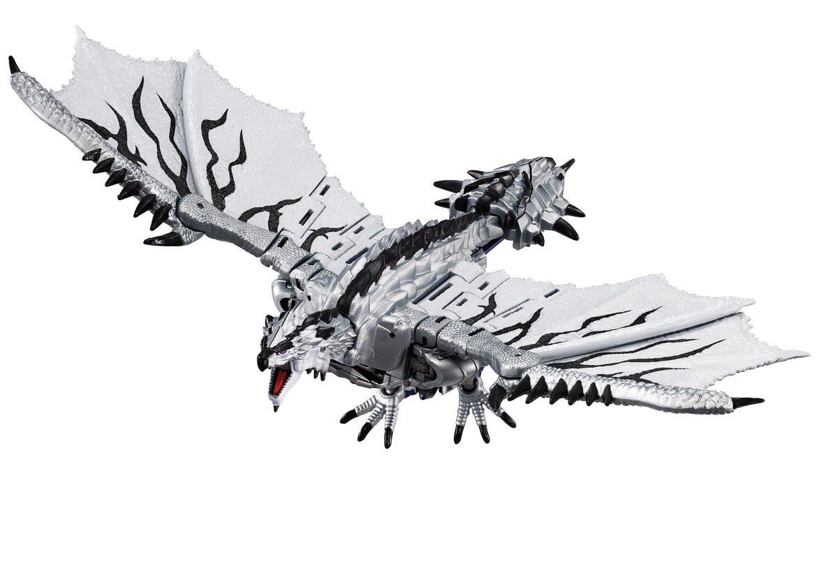 Transformers Takara Tomy Monster Hunter Action Figure - Silver Rathalos Prime