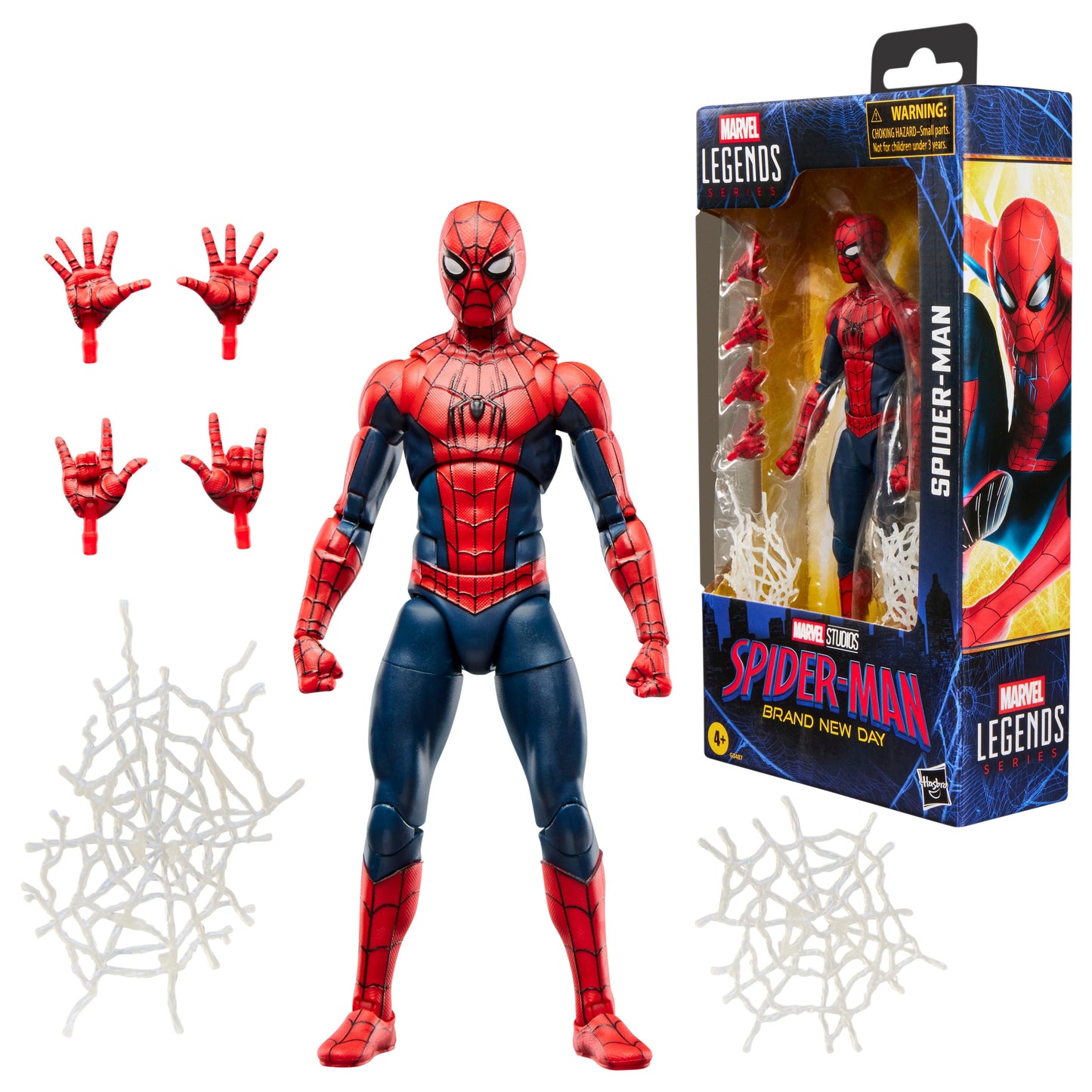 Marvel Legends Spider-Man: Brand New Day 6 Inch Action Figure - Spider-Man