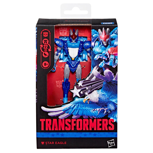 Transformers Deluxe Class Action Figure - Star Eagle (USA 250th Anniversary)
