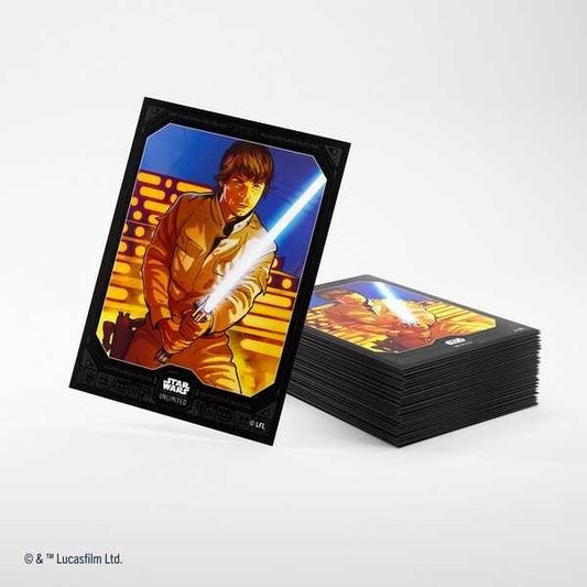 Gamegenic Star Wars: Unlimited Trading Card Game Art Sleeves - Luke Skywalker