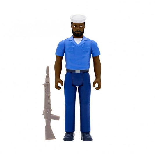 G.I. Joe ReAction Action Figure Wave 2 - Navy Sailor Blueshirt with Beard (Dark Brown)