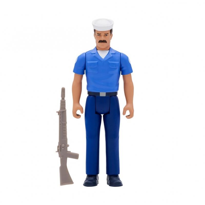 G.I. Joe ReAction Action Figure Wave 2 - Navy Sailor Blueshirt with Moustache (Light Brown)
