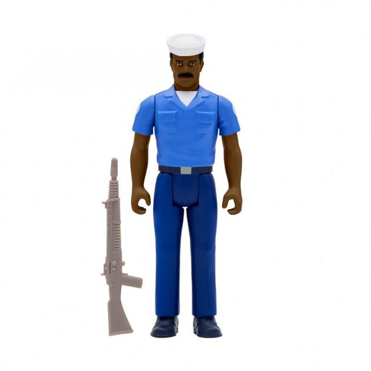 G.I. Joe ReAction Action Figure Wave 2 - Navy Sailor Blueshirt with Moustache (Dark Brown)