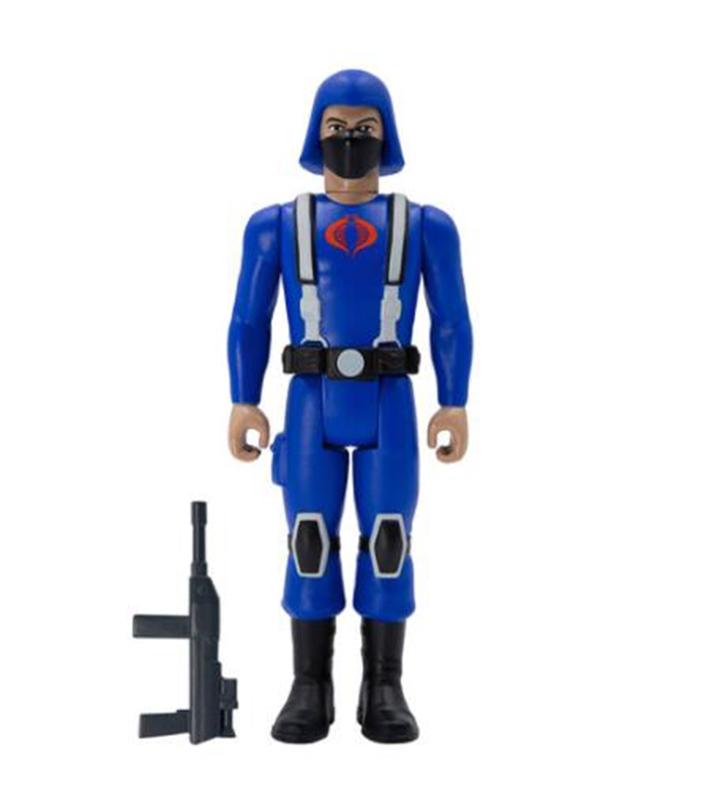 G.I. JOE REACTION ACTION FIGURE WAVE 1 - COBRA TROOPER H-BACK (TAN)