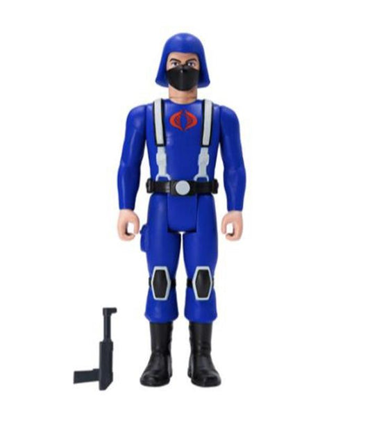 G.I. JOE REACTION ACTION FIGURE WAVE 1 - COBRA TROOPER Y-BACK (PINK)