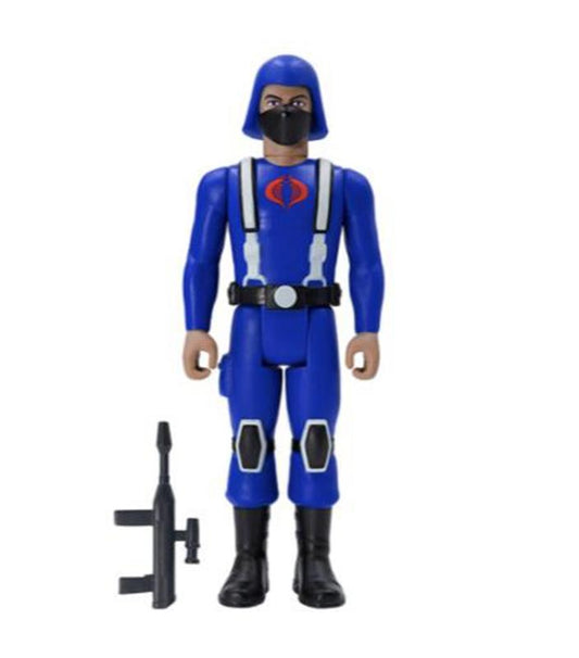 G.I. JOE REACTION ACTION FIGURE WAVE 1 - COBRA TROOPER Y-BACK (TAN)