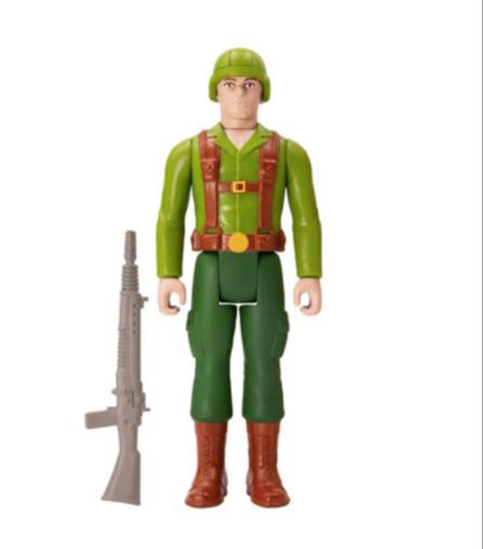 G.I. JOE REACTION ACTION FIGURE WAVE 1 - G.I. Trooper Greenshirt (Pink)