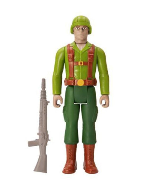 G.I. JOE REACTION ACTION FIGURE WAVE 1 - G.I. Trooper Greenshirt (Tan)
