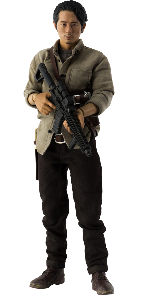 Walking Dead Threezero 12 Inch Action Figure - Glenn Rhee
