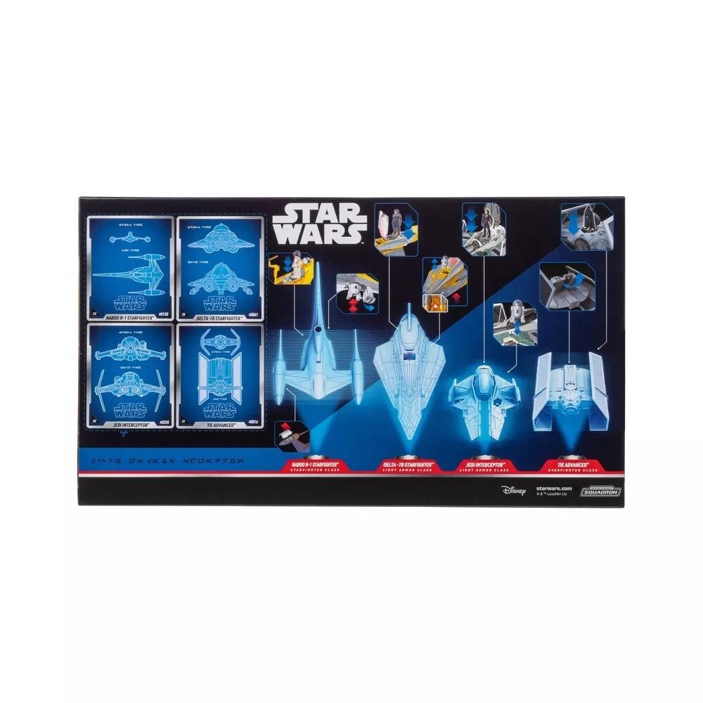 Star Wars Micro Galaxy Squadron 5 Inch Vehicle Pack - Anakin Starfighter Evolution Pack