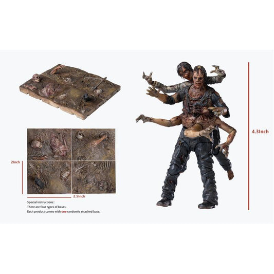 HIYA Toys The Walking Dead: Dead City 1:18 scale Action Figures - Walker King