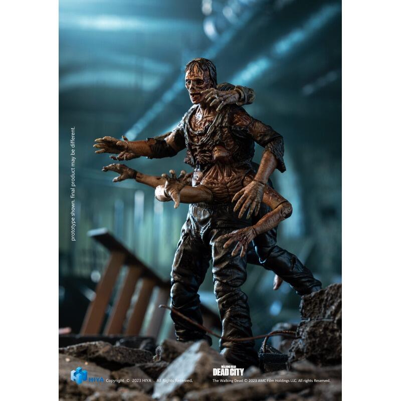HIYA Toys The Walking Dead: Dead City 1:18 scale Action Figures - Walker King