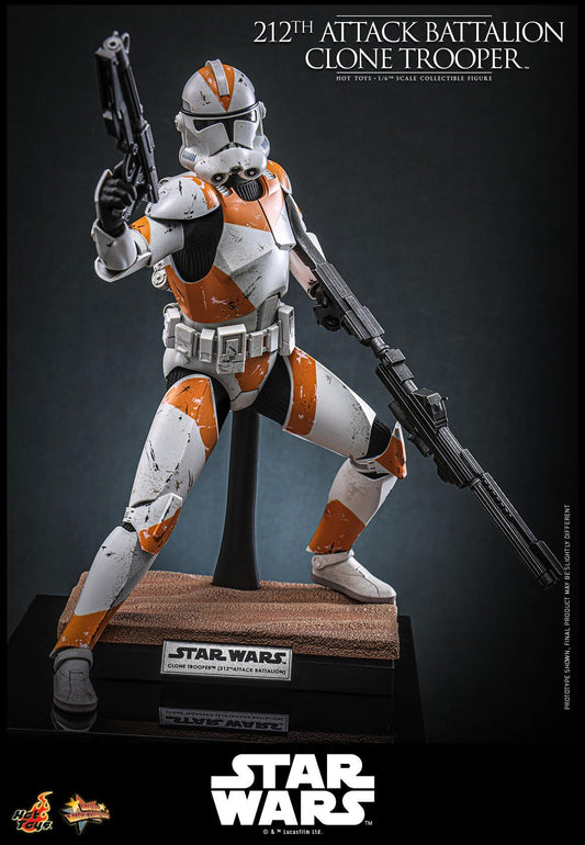 *PRE-ORDER 212th Attack Battalion Clone Trooper - Star Wars: Revenge Of The Sith Hot Toys Collectibles 1/6 Scale Action Figure