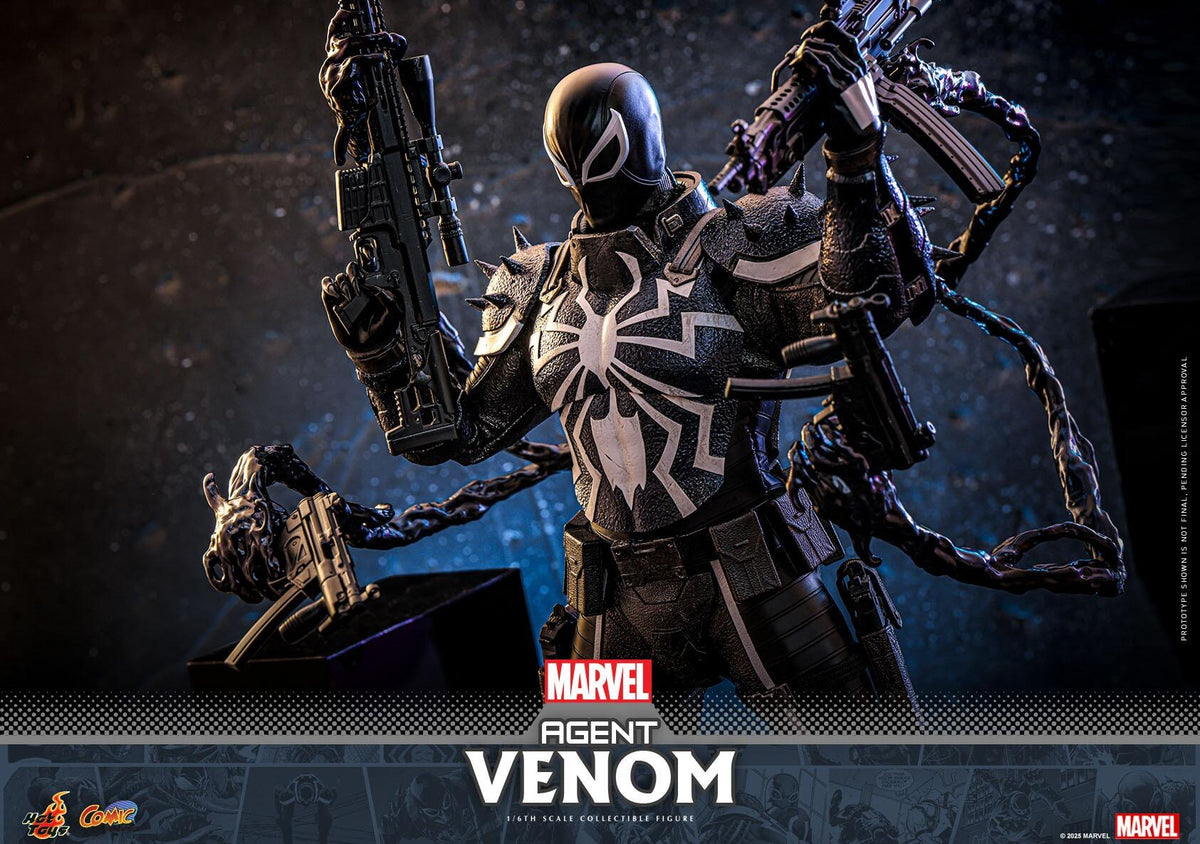 Agent Venom - Marvel Comics Hot Toys Collectibles 1/6 Scale Action Figure
