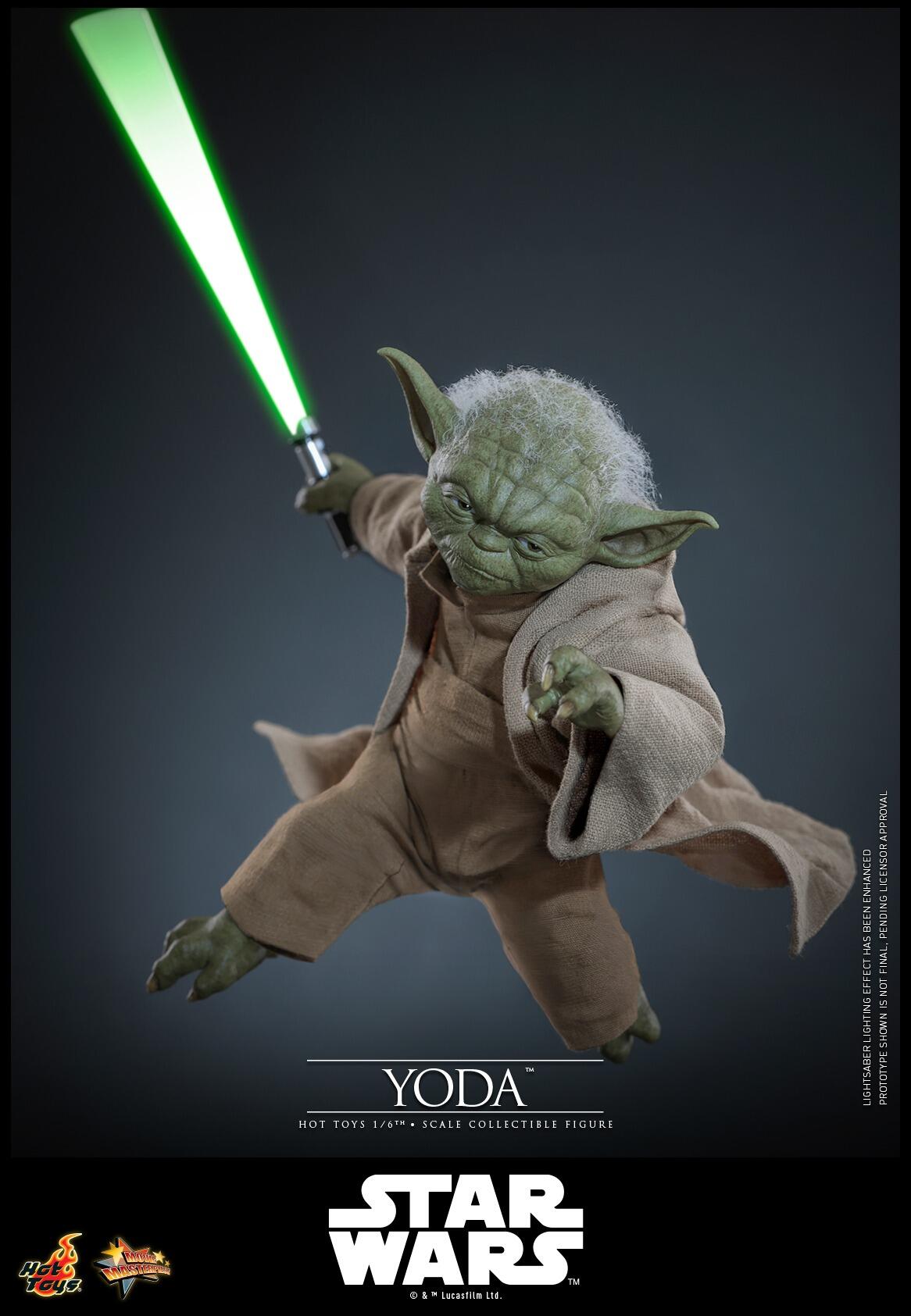 *PRE-ORDER Yoda - Star Wars III: Revenge Of The Sith Hot Toys Collectibles 1/6 Scale Action Figure