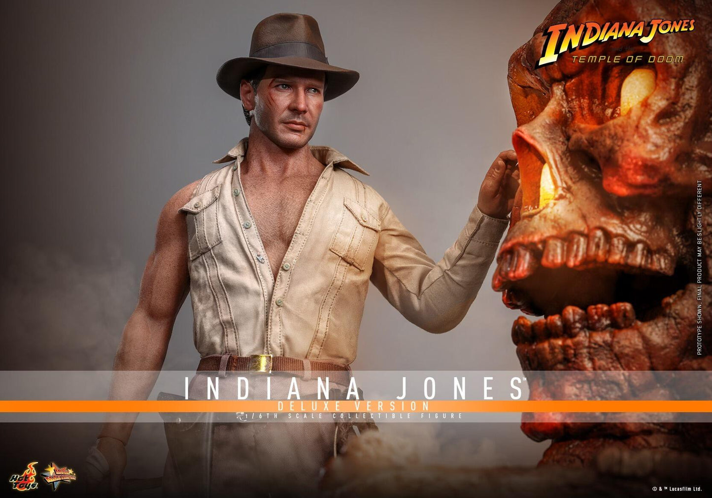 *PRE-ORDER Indiana Jones (Deluxe) - Indiana Jones & The Temple Of Doom Hot Toys Collectibles 1/6 Scale Action Figure