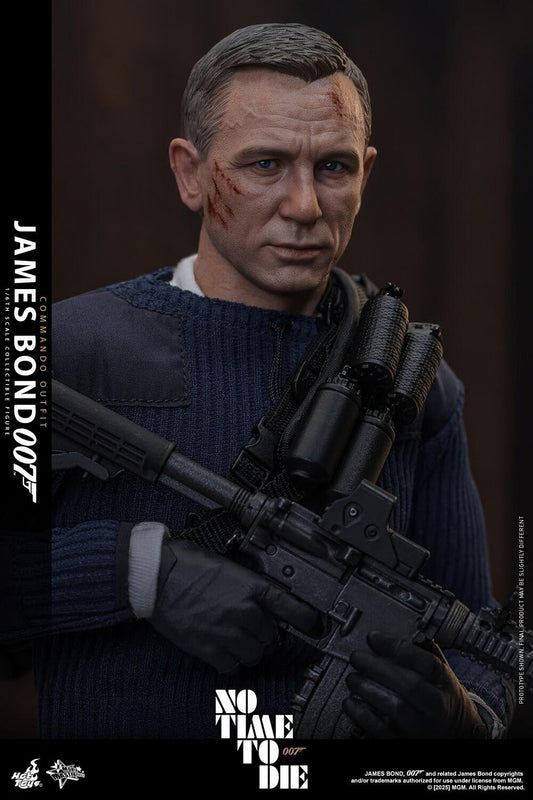 James Bond (Commando Outfit) - No Time To Die Hot Toys Collectibles 1/6 Scale Action Figure