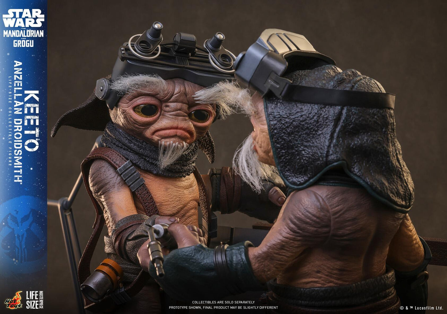 *PRE-ORDER Keeto (Life Size) - Star Wars: The Mandalorian & Grogu Hot Toys Collectibles 1/1 Scale Action Figure