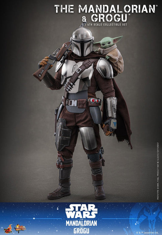 *PRE-ORDER The Mandalorian & Grogu - Star Wars: The Mandalorian & Grogu Hot Toys Collectibles 1/6th Scale Action Figure