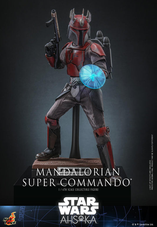 Mandalorian Super Commando - Star Wars: Ahsoka Hot Toys Collectibles 1/6 Scale Action Figure