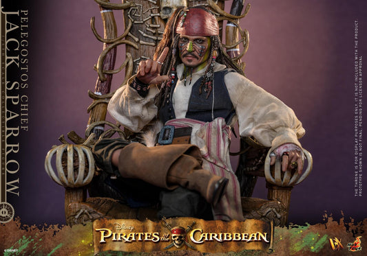 *PRE-ORDER Pelegostos Chief Jack Sparrow - Pirates of the Caribbean: Dead Man's Chest Hot Toys Collectibles 1/6 Scale Action Figure