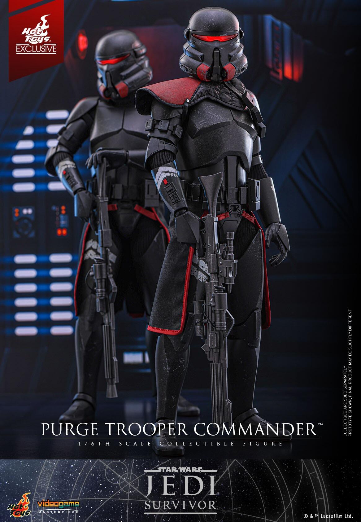 Purge Trooper Commander - Star Wars: Jedi Survivor Hot Toys Exclusive Collectibles 1/6 Scale Action Figure
