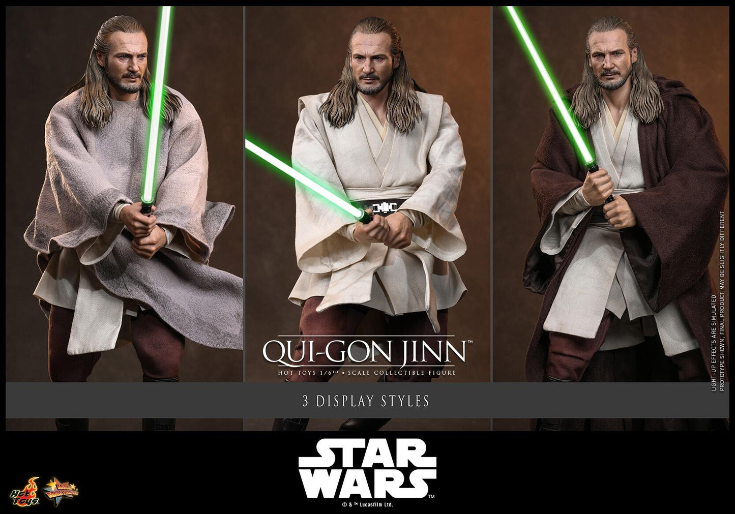 *PRE-ORDER Qui-Gon Jinn - Star Wars: The Phantom Menace Hot Toys Collectibles 1/6 Scale Action Figure