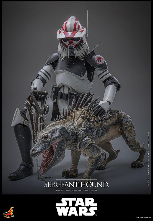 *PRE-ORDER Sergeant Hound - Star Wars: The Clone Wars Hot Toys Collectibles 1/6 Scale Action Figure