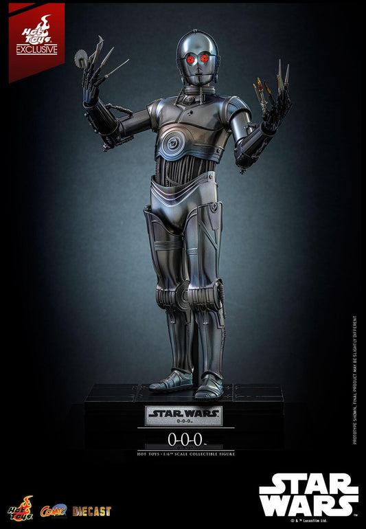0-0-0 (Triple Zero) - Star Wars Legends Hot Toys Exclusive Collectibles 1/6 Scale Action Figure