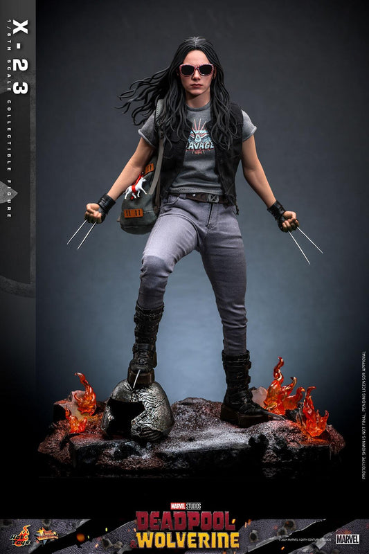 X-23 - Marvel Deadpool & Wolverine Hot Toys Collectibles 1/6 Scale Action Figure