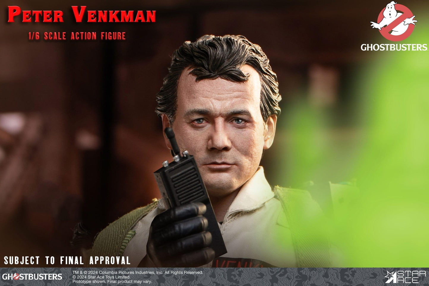 Ghostbusters (1984) 1/6th Scaled Action Figure - Peter Venkman