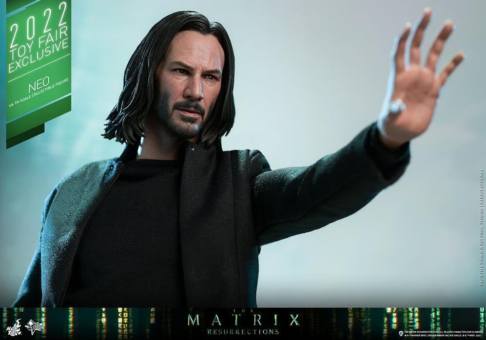 Neo (Toy Fair Exclusive) - The Matrix: Resurrections Hot Toys Collectibles 1/6 Scale Action Figure
