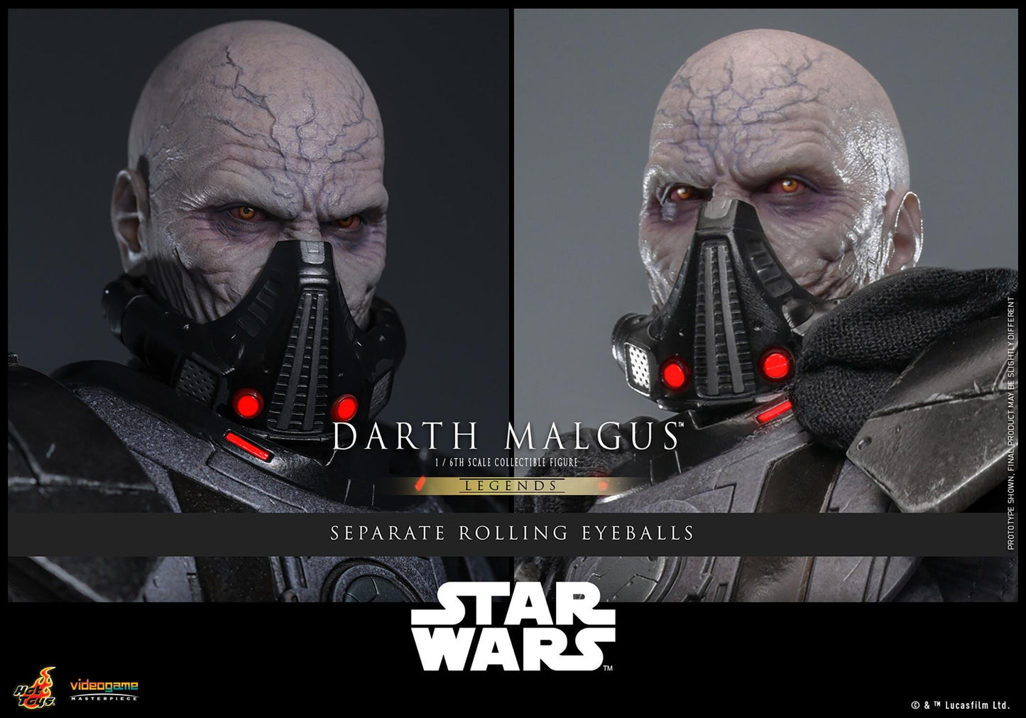 *PRE-ORDER Darth Malgus - Star Wars Legends Hot Toys Collectibles 1/6 Scale Action Figure