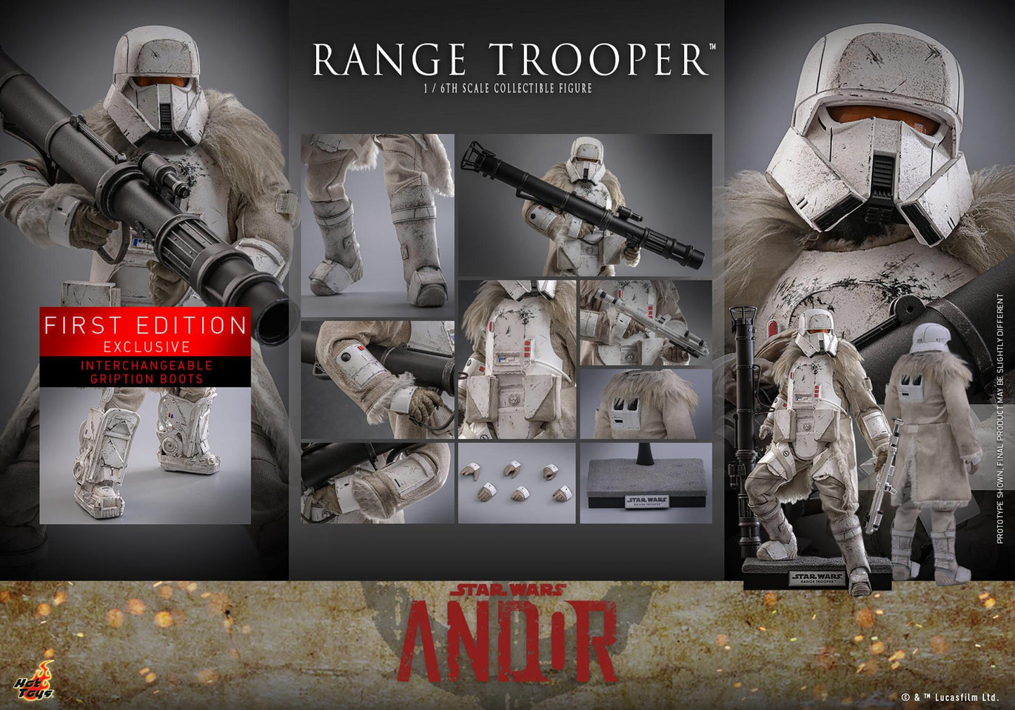 *PRE-ORDER Range Trooper - Star Wars: Andor Hot Toys Collectibles 1/6 Scale Action Figure