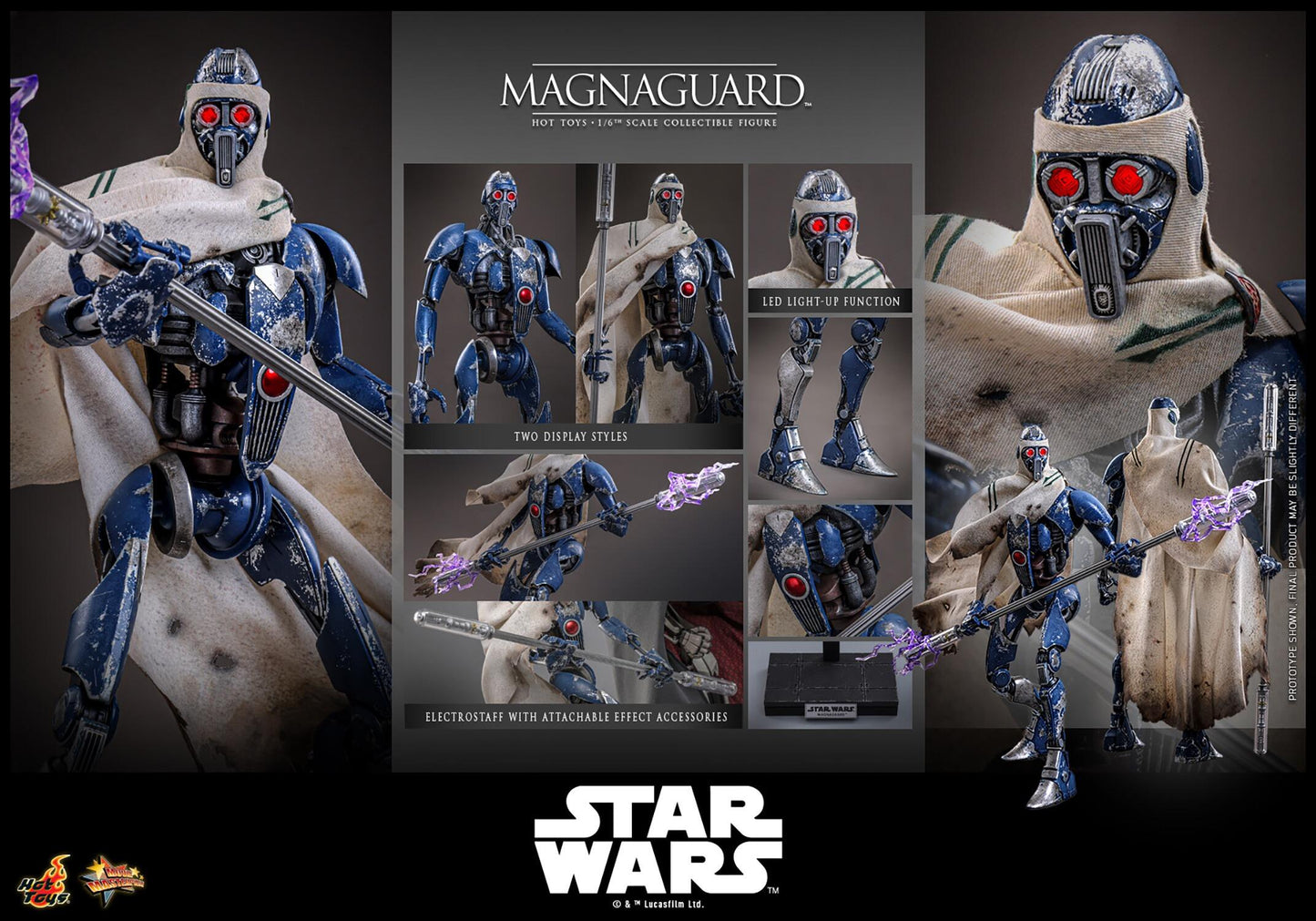 *PRE-ORDER MagnaGuard - Star Wars: Revenge Of The Sith Hot Toys Collectibles 1/6 Scale Action Figure