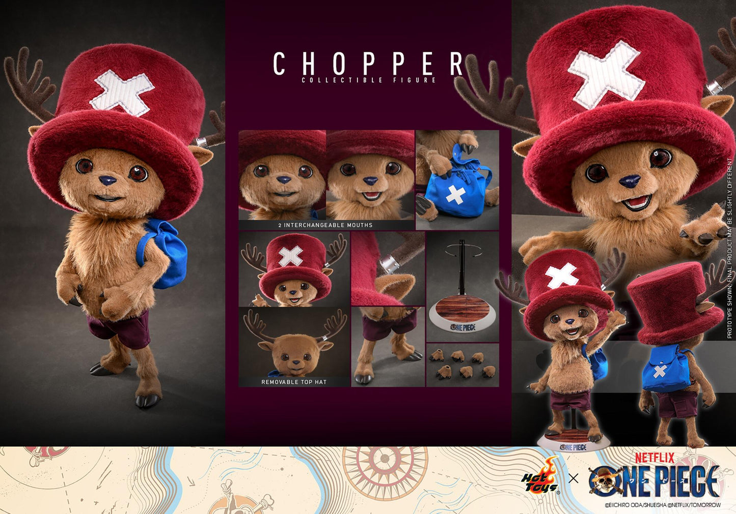 *PRE-ORDER Tony Tony Chopper - One Piece Hot Toys Collectibles Action Figure