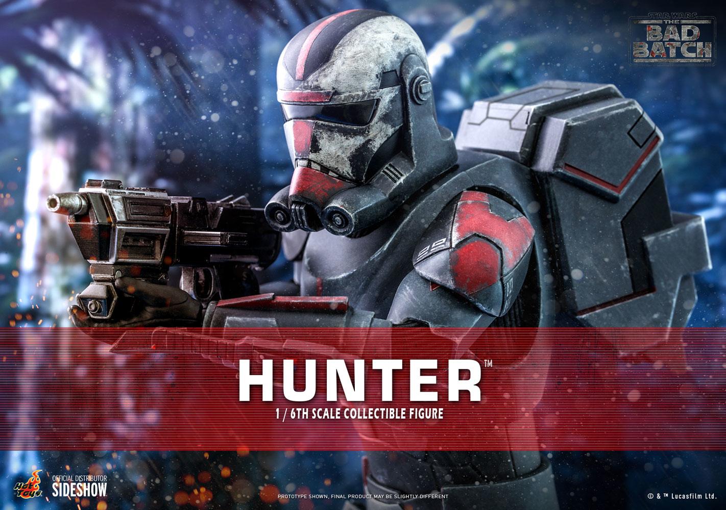 Hunter - The Bad Batch - Star Wars Hot Toys Collectibles 1/6 Scale Action Figure