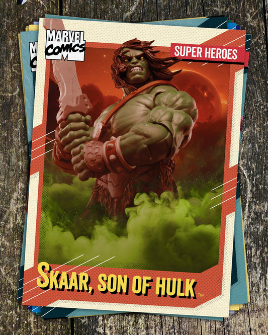 Marvel Legends 85th Anniversary 6 Inch Deluxe Action Figure - Skaar, Son Of Hulk **With Exclusive Art Card**