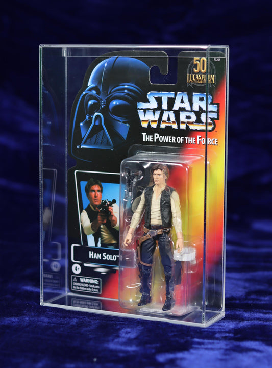 Star Wars Black Series Anniversary Carded SAF Acrylic Display Case (No Side Guides)