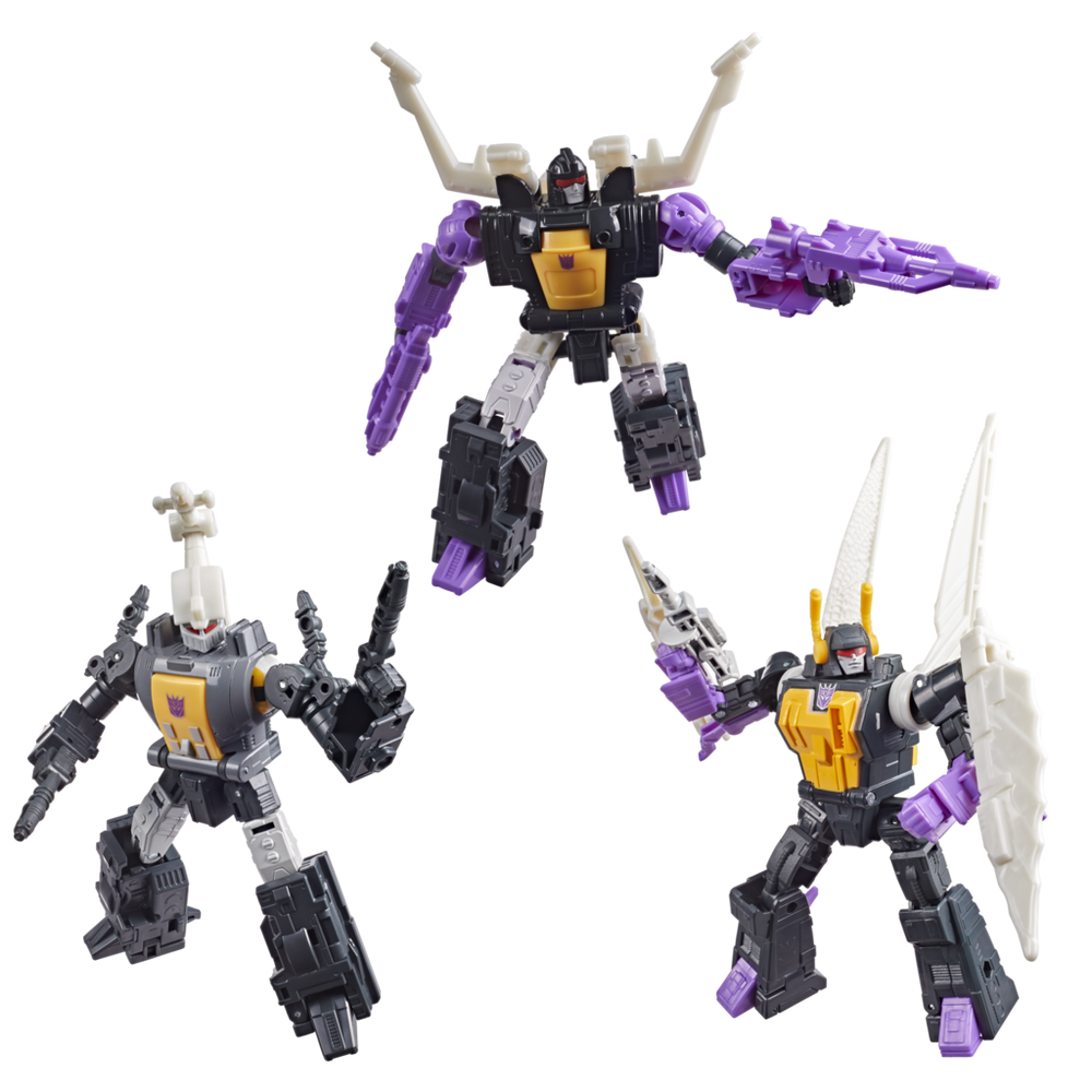 *PRE-ORDER Transformers Studio Series 86 40th Anniversary Deluxe Class Action Figure - Insecticon 3 Pack