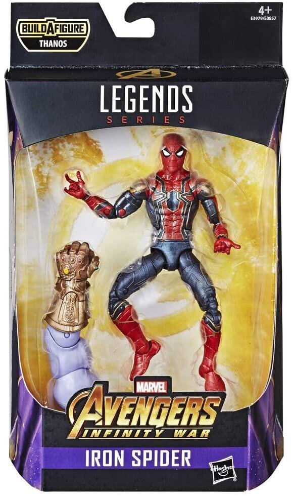 Marvel Legends Infinity War 6 Inch Exclusive Action Figure Thanos BAF - Iron Spider