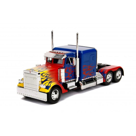 Transformers: TF1 Optimus Prime Hollywood Rides 1:24 Scale Die Cast Vehicle