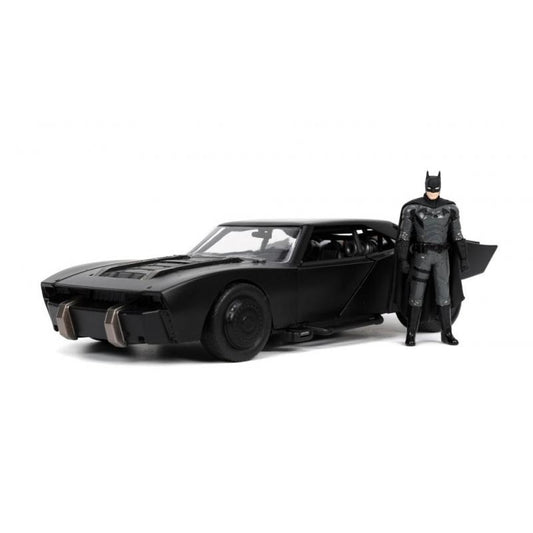 Batman - 2022 Batmobile with Batman figure Hollywood Rides 1:24 Scale Die Cast Vehicle