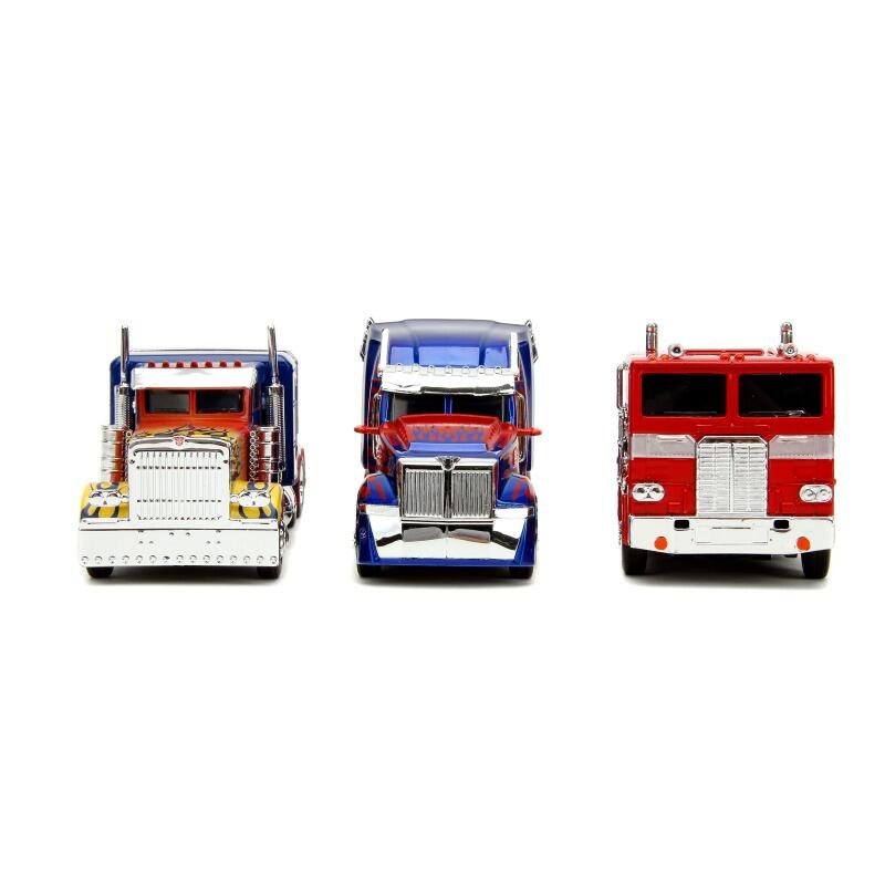 Transformers - Optimus Prime 3 Car Collector Set 1:32 Scale Die Cast Vehicle