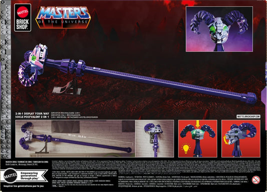 Mattel Brick Shop Masters of the Universe - Havoc Staff