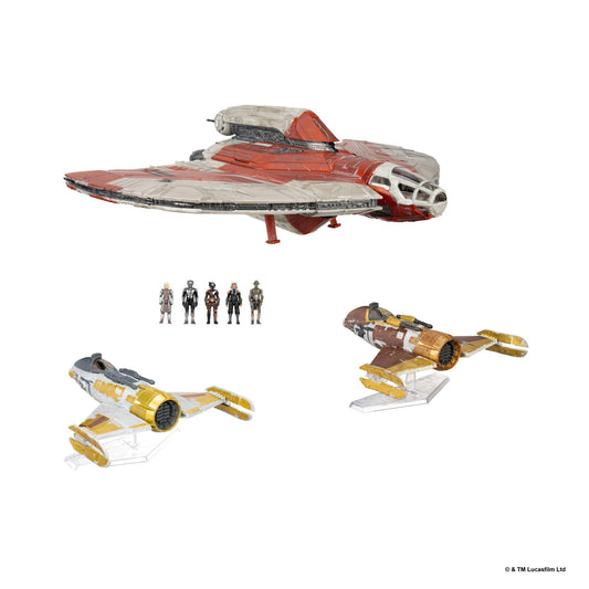 *PRE-ORDER Star Wars Micro Galaxy Squadron Vehicle Battle Pack - Ahsoka's T-6 & Fiend Fighters